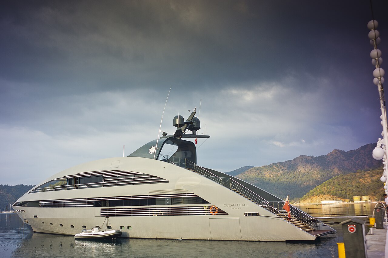 Illustrative yacht photograph