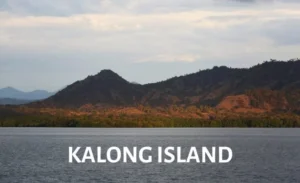 View of Kalong Island from a sailing trip in Komodo National Park